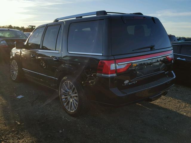 5LMJJ2JT8FEJ13592 - 2015 LINCOLN NAVIGATOR BLACK photo 3