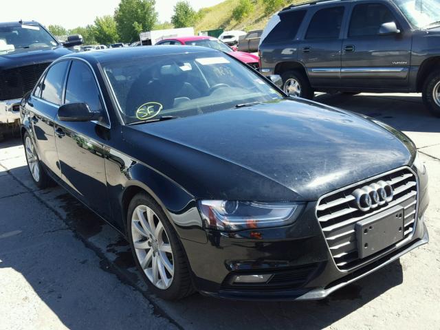 WAUFFAFL8DN005310 - 2013 AUDI A4 BLACK photo 1