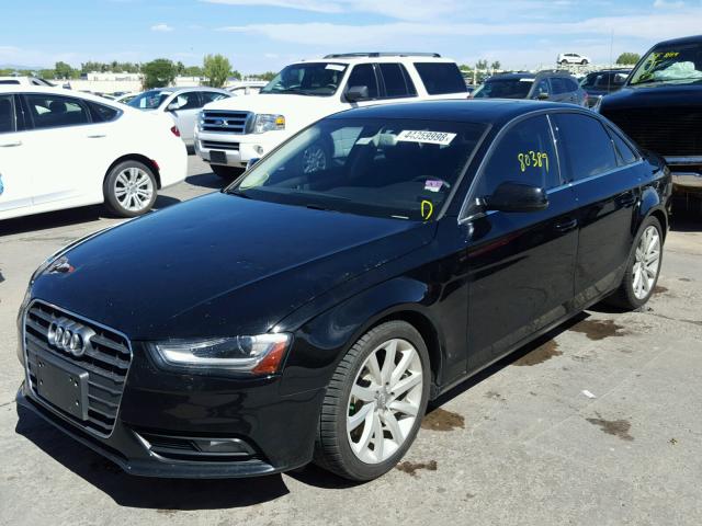 WAUFFAFL8DN005310 - 2013 AUDI A4 BLACK photo 2