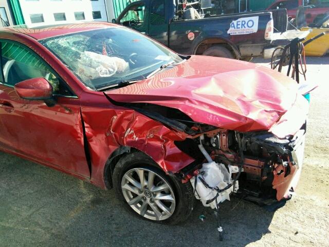 3MZBM1L78GM263403 - 2016 MAZDA 3 RED photo 9