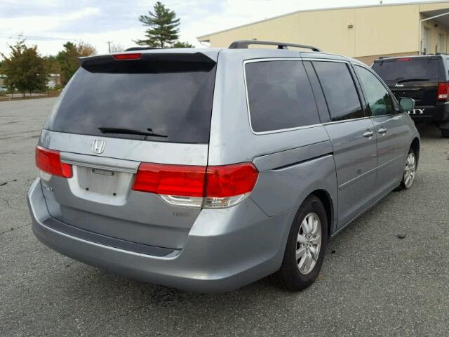 5FNRL38448B018148 - 2008 HONDA ODYSSEY EX GRAY photo 10