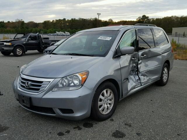 5FNRL38448B018148 - 2008 HONDA ODYSSEY EX GRAY photo 2