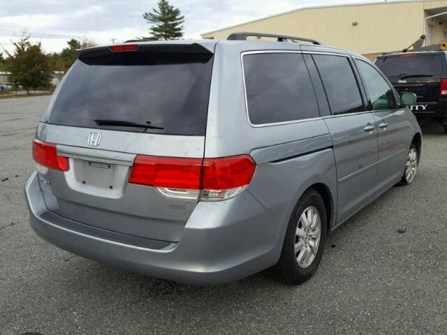 5FNRL38448B018148 - 2008 HONDA ODYSSEY EX GRAY photo 4