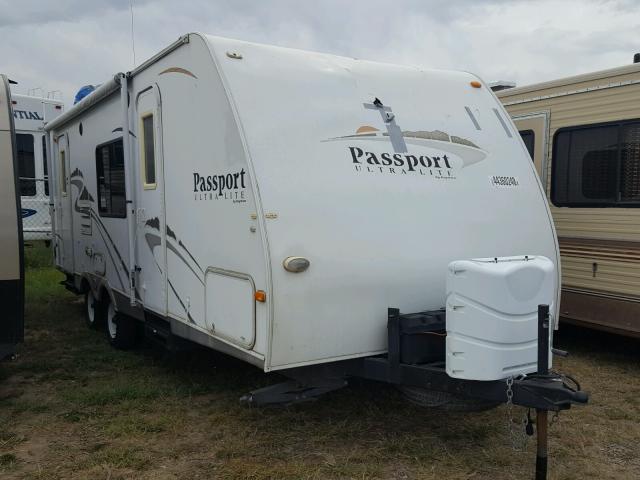 4YDT2452786410549 - 2008 KEYSTONE PASSPORT WHITE photo 1