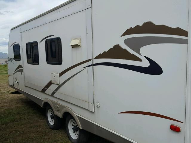 4YDT2452786410549 - 2008 KEYSTONE PASSPORT WHITE photo 3