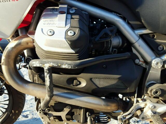 ZGULZC0039M112430 - 2009 MOTO GUZZI STELVIO 12 RED photo 7