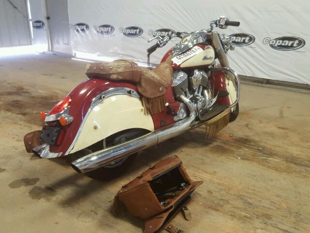 56KCCVAA5F3319498 - 2015 INDIAN MOTORCYCLE CO. CHIEF TWO TONE photo 4