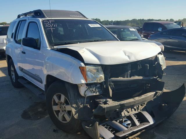 5N1AN08U56C515267 - 2006 NISSAN XTERRA WHITE photo 1