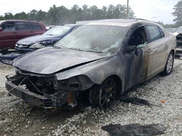 1G1ZG5E76CF252058 - 2012 CHEVROLET MALIBU LTZ 金色 照片 2