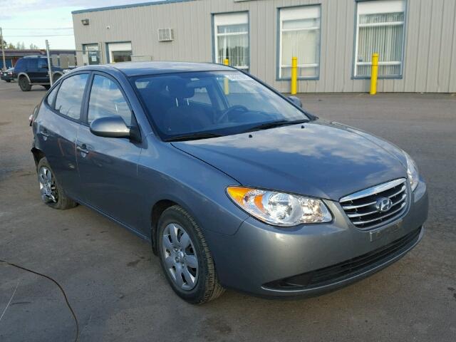 KMHDU4BD7AU120378 - 2010 HYUNDAI ELANTRA BL GRAY photo 1