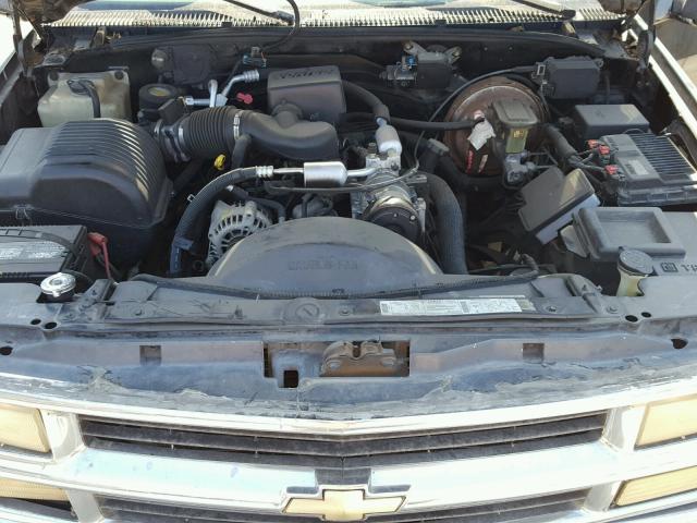 3GNEC16R5TG106458 - 1996 CHEVROLET SUBURAN BLACK photo 7