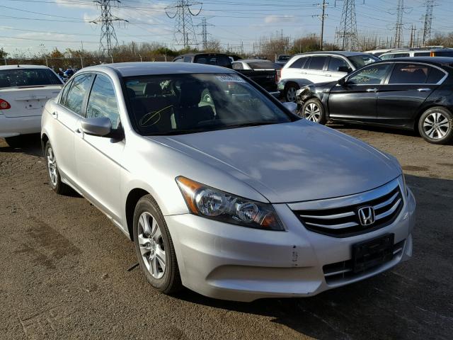 1HGCP2F63BA000279 - 2011 HONDA ACCORD SE SILVER photo 1