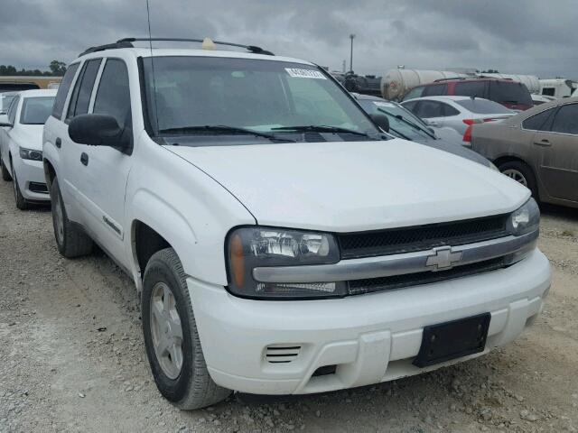 1GNDT13S822442860 - 2002 CHEVROLET TRAILBLAZE WHITE photo 1