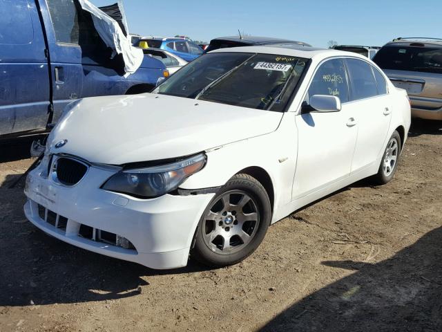 WBANA53504B848667 - 2004 BMW 525 WHITE photo 2