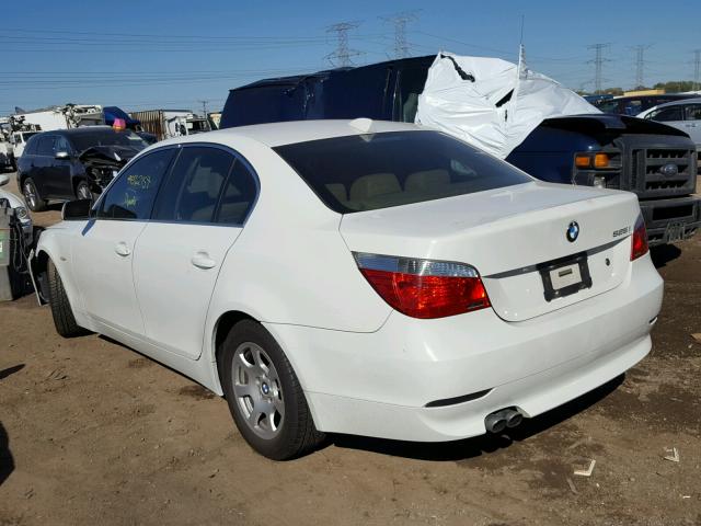 WBANA53504B848667 - 2004 BMW 525 WHITE photo 3
