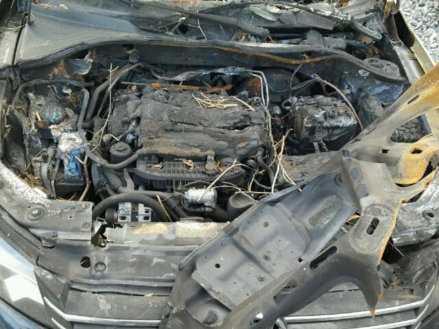 1VWAT7A33EC044400 - 2014 VOLKSWAGEN PASSAT S შავი ფოტო 7