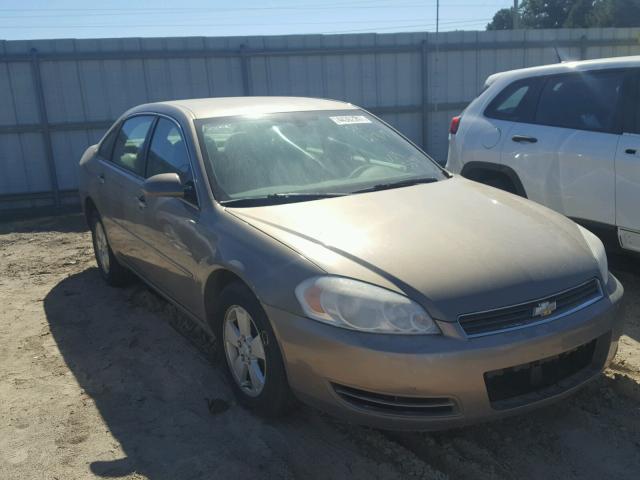 2G1WT58NX79103398 - 2007 CHEVROLET IMPALA LT TAN photo 1