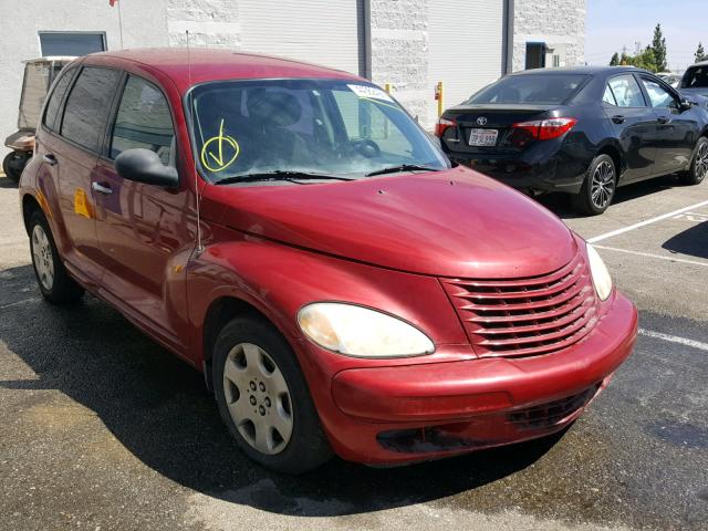 3C4FY48B24T299113 - 2004 CHRYSLER PT CRUISER RED photo 1