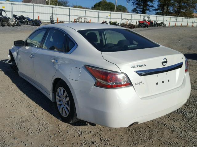 1N4AL3AP6FN314522 - 2015 NISSAN ALTIMA 2.5 WHITE photo 3