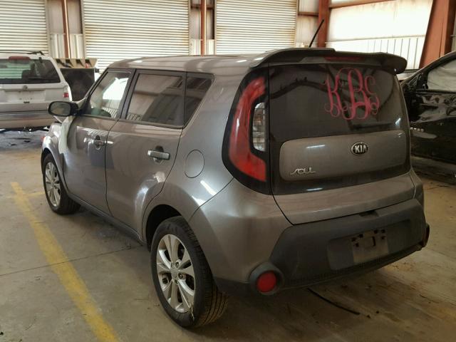 KNDJP3A56E7099546 - 2014 KIA SOUL + CHARCOAL photo 3