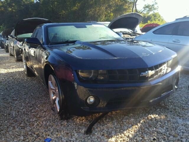 2G1FC1EV3A9142676 - 2010 CHEVROLET CAMARO LT BLUE photo 1