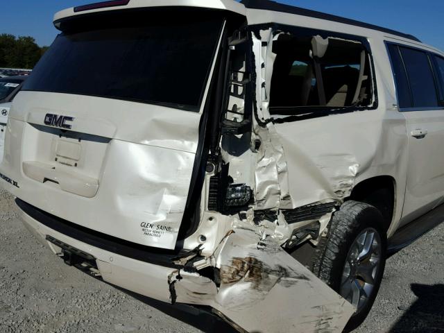 1GKS2HKC2FR146577 - 2015 GMC YUKON XL WHITE photo 9