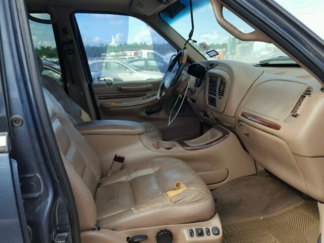 5LMRU27L2XLJ10864 - 1999 LINCOLN NAVIGATOR BLUE photo 5