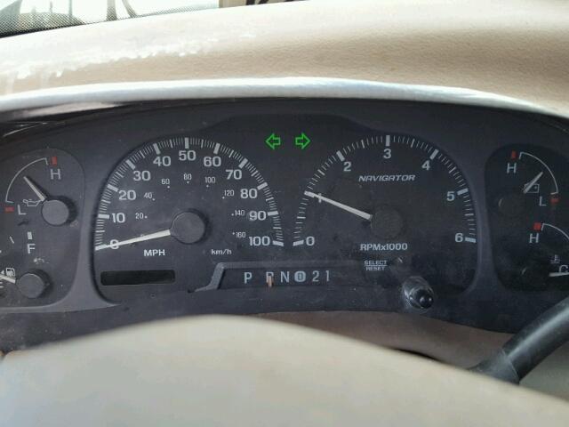 5LMRU27L2XLJ10864 - 1999 LINCOLN NAVIGATOR BLUE photo 8