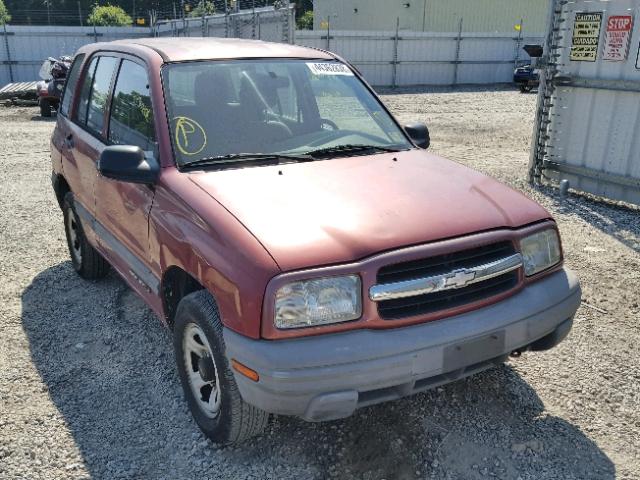 2CNBE13C1Y6933913 - 2000 CHEVROLET TRACKER RED photo 1