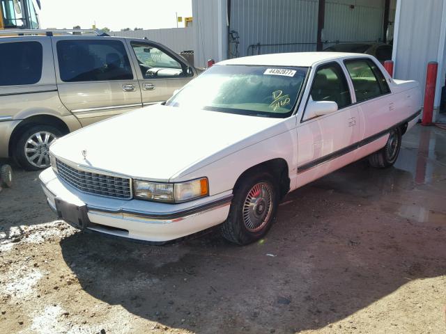 1G6KD52B0SU292160 - 1995 CADILLAC DEVILLE WHITE photo 2