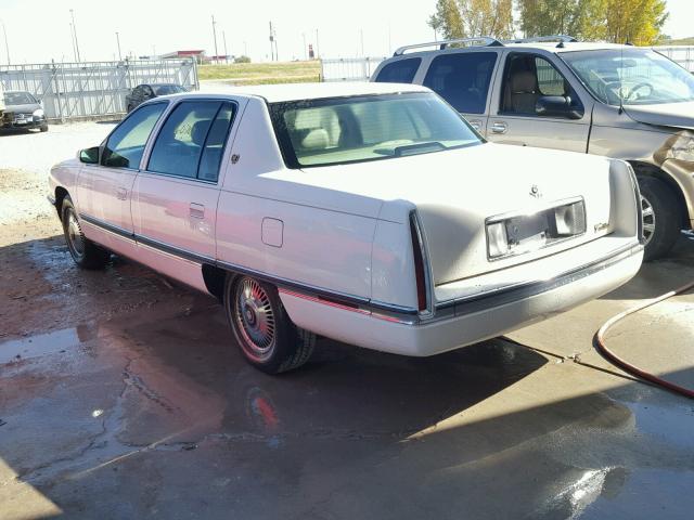 1G6KD52B0SU292160 - 1995 CADILLAC DEVILLE WHITE photo 3