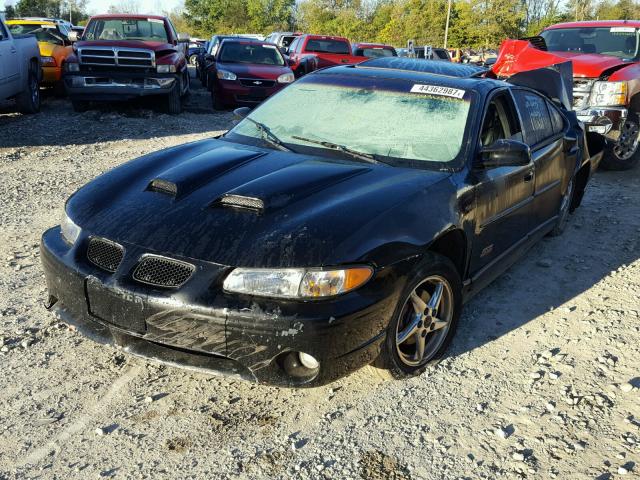 1G2WR52142F196984 - 2002 PONTIAC GRAND PRIX BLACK photo 2