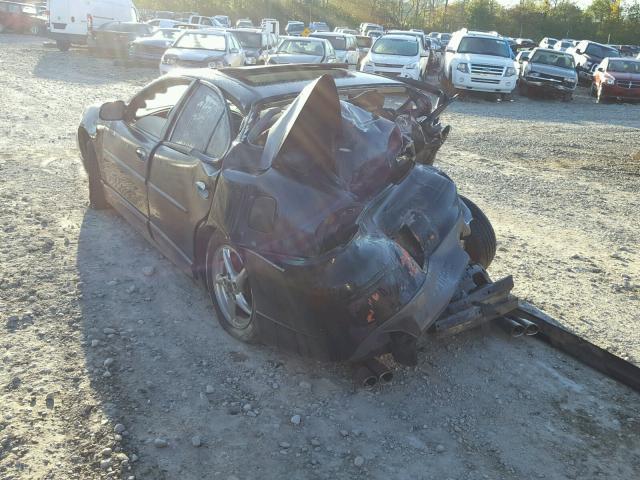 1G2WR52142F196984 - 2002 PONTIAC GRAND PRIX BLACK photo 3