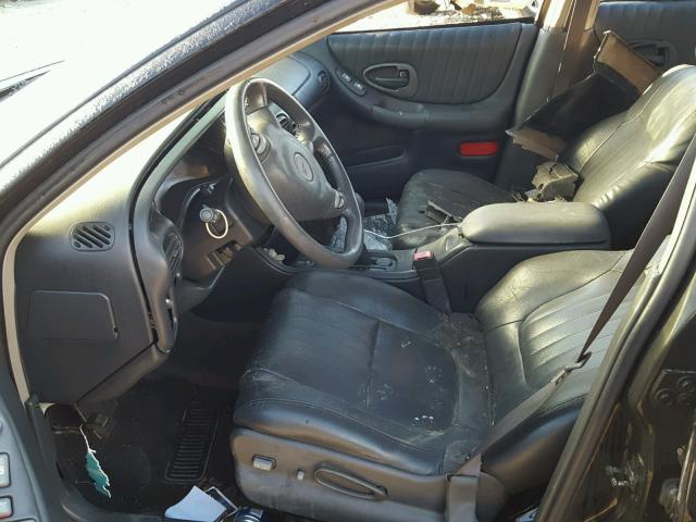 1G2WR52142F196984 - 2002 PONTIAC GRAND PRIX BLACK photo 5