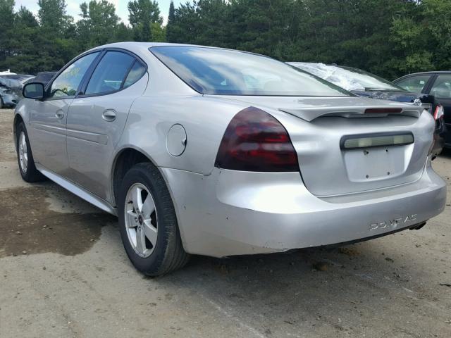 2G2WP552761158494 - 2006 PONTIAC GRAND PRIX SILVER photo 3