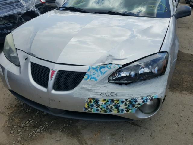 2G2WP552761158494 - 2006 PONTIAC GRAND PRIX SILVER photo 9