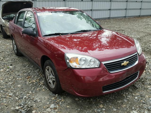1G1ZS58FX7F104731 - 2007 CHEVROLET MALIBU LS MAROON photo 1