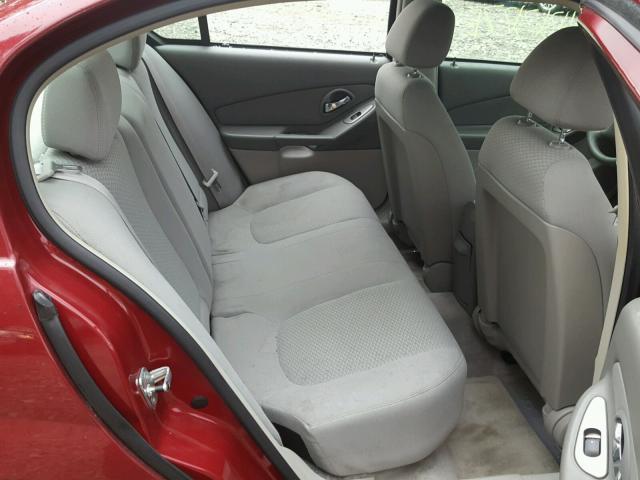 1G1ZS58FX7F104731 - 2007 CHEVROLET MALIBU LS MAROON photo 6