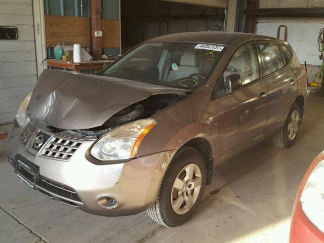 JN8AS58V48W407487 - 2008 NISSAN ROGUE S GRAY photo 2