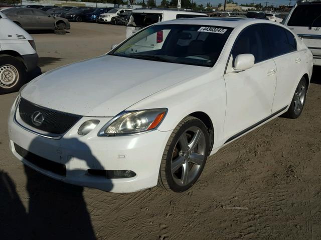 JTHBN96S465007549 - 2006 LEXUS GS GENERAT WHITE photo 2