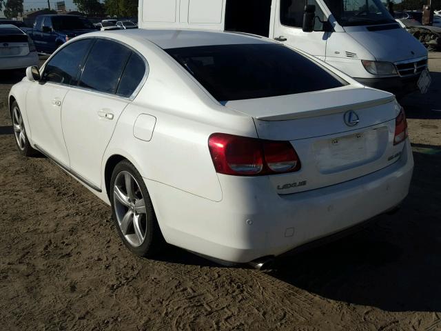 JTHBN96S465007549 - 2006 LEXUS GS GENERAT WHITE photo 3