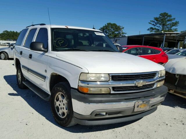 1GNEC13V95R257369 - 2005 CHEVROLET TAHOE C150 WHITE photo 1