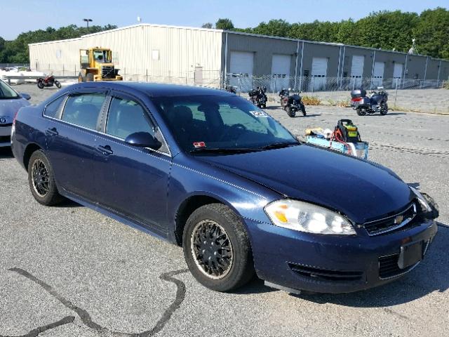 2G1WS57M991300463 - 2009 CHEVROLET IMPALA POL BLUE photo 1