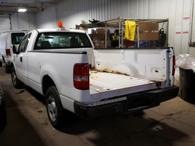 1FTRF12W27NA37397 - 2007 FORD F150 WHITE photo 3