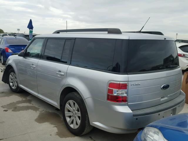 2FMGK5BC9BBD08391 - 2011 FORD FLEX SE SILVER photo 3