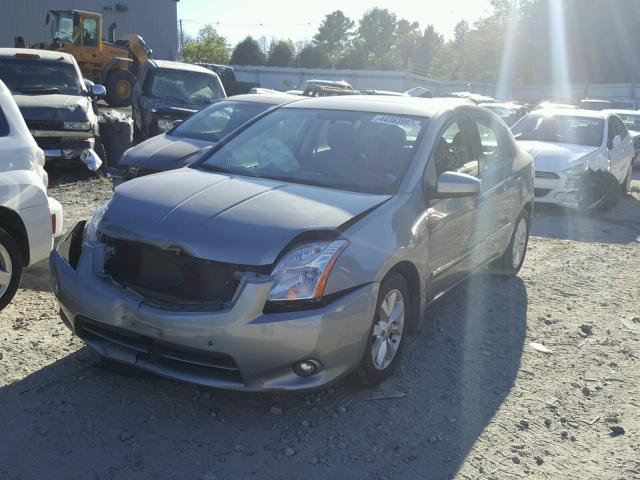 3N1AB6AP6CL771912 - 2012 NISSAN SENTRA 2.0 GRAY photo 2