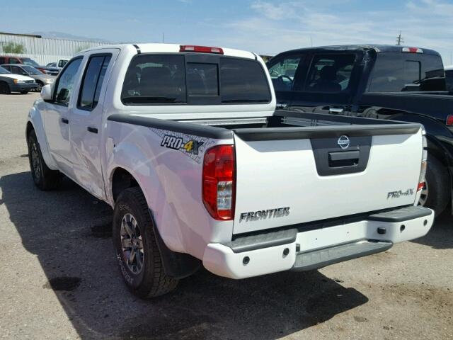 1N6AD0EV1JN740090 - 2018 NISSAN FRONTIER S WHITE photo 3