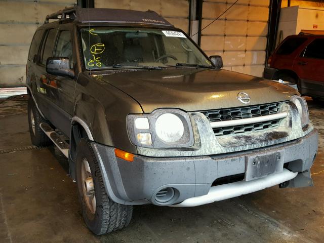 5N1ED28Y83C657868 - 2003 NISSAN XTERRA GREEN photo 1