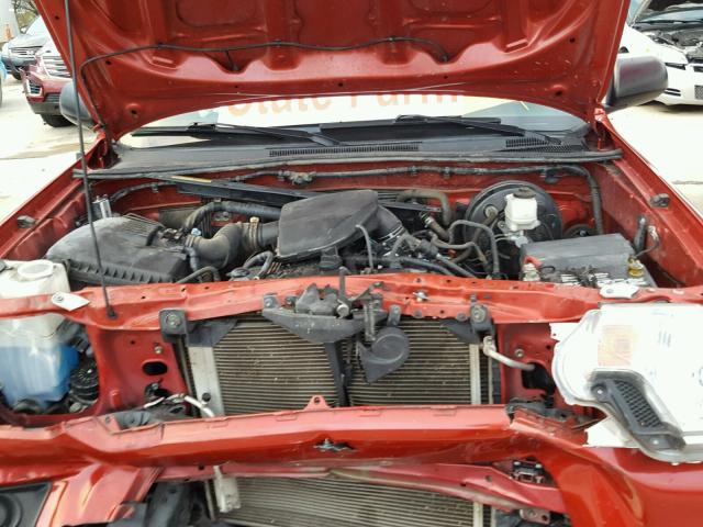 5TFJX4GN7DX018369 - 2013 TOYOTA TACOMA RED photo 7