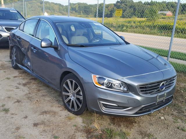 LYV402FM6GB093224 - 2016 VOLVO S60 PLATIN GRAY photo 1